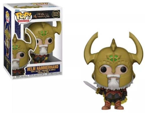 Funko Pop The War The Rohirrim 1835 - Helm Hammerhand Funko #1835 - Produto Original