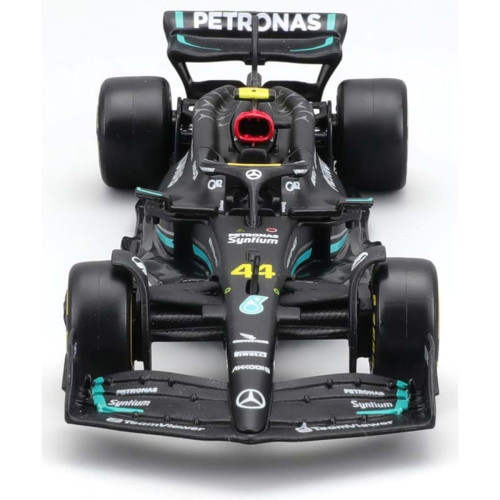 Action Figures Miniatura Bburago Mercedes-AMG F1 W14 E Race 2023 Lewis Hamilton 44 1/43 - F1 AMG Mercedes-Benz - #