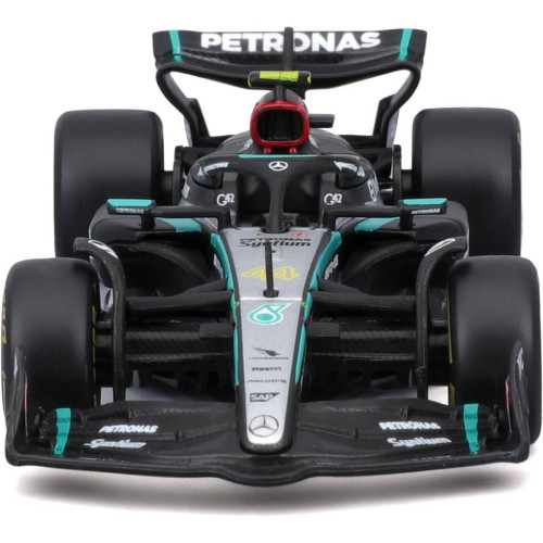 Action Figures Miniatura Bburago Mercedes-AMG F1 W15 E Race 2024 Lewis Hamilton 44 1/43 - F1 AMG Mercedes-Benz - #