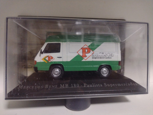Action Figures MB 180 Paulista Supermercados. 1/43 Carros Antigos # - Produto Original