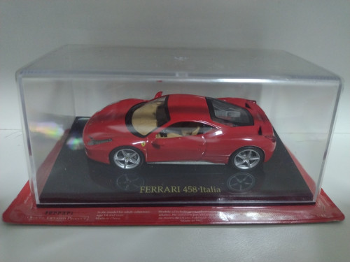 Action Figures - Ferrari 458 Itália. 1/43 Carros Antigos # - Produto Original