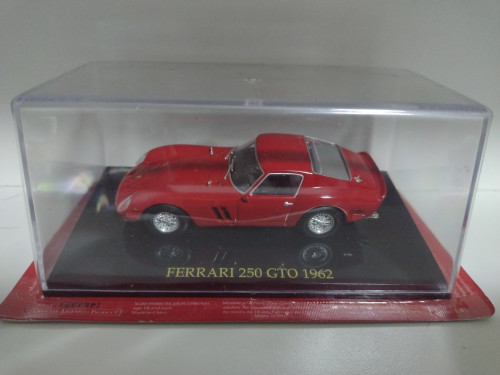 Action Figures - Ferrari 250 GTO 1962. 1/43-Carros Antigos-