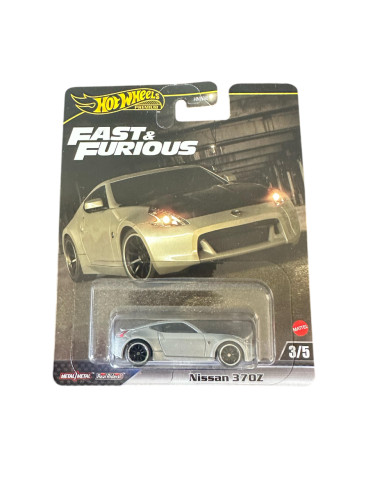 Action Figures Hot Wheels Premium Nissan 370z-Nissan 370Z-