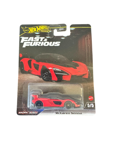 Action Figures Hot Wheels Premium Mclaren Senna-Mclaren Senna-