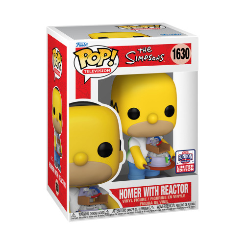 Action Figures Funko Pop The Simpsons Homer With Reactor 1630 - The Simpsons - #