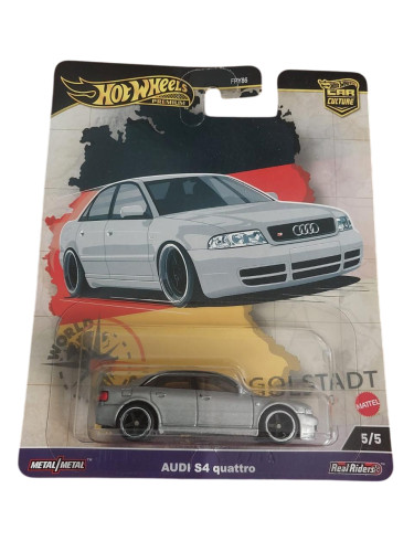 Action Figures Hot Wheels Premium Audi S4 Quattro World Tour 2024 - Audi - #