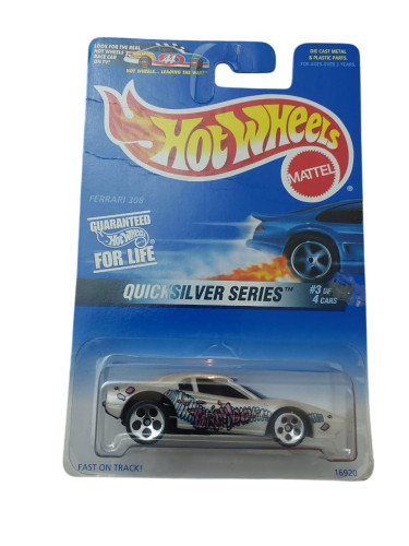 Hot Wheels Mainline Ferrari 308 Branca- -