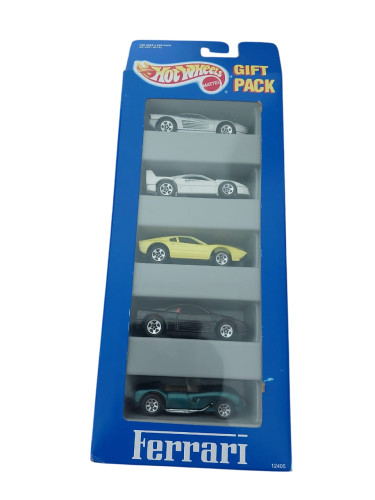 Action Figures Hot Wheels Mainline 1993 Ferrari 5 Pack-Ferrari-