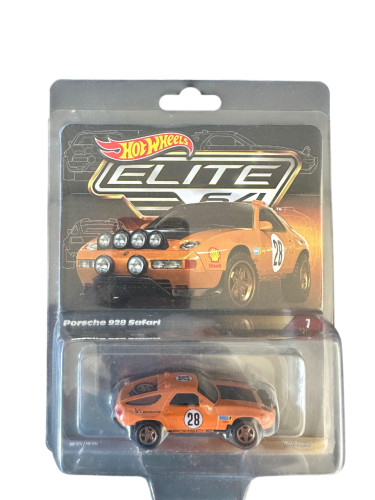 Action Figures Hot Wheels Elite 64 Porsche 928 Safari-Porsche-