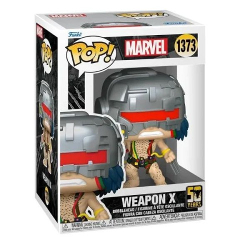 Action Figures Funko Pop Marvel Wolverine Weapon X 1373 Detalhe-Marvel Studios-