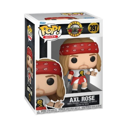 Action Figures Funko Pop Guns N’ Roses Axl Rose 397-Guns N' Roses-