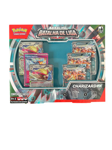 Deck Batalha De Liga Charizard  Pokemon- -