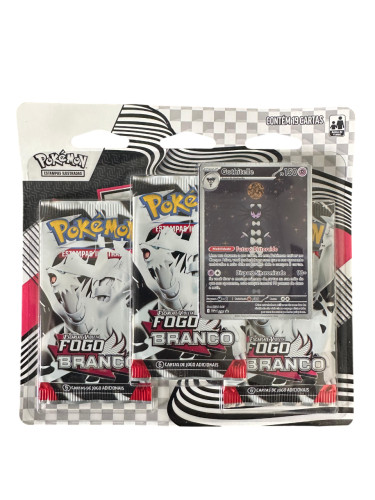 Blister Triplo Pokémon Ev10.5 Fogo Branco Gothielle- -