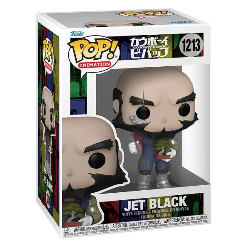 Action Figures Funko Pop Animation Cowboy Bebop Jet Black 1213-Cowboy Bebop-