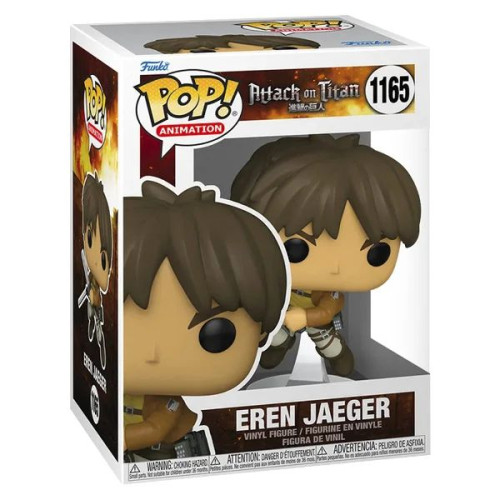 Action Figures Funko Pop Attack On Titan Eren Jaeger 1165-Attack On Titan-