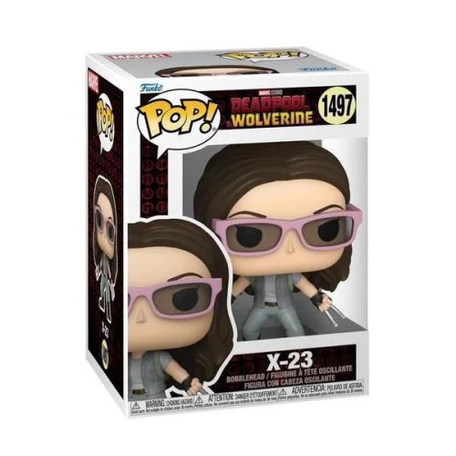 Action Figures Funko Pop Marvel Deadpool X-23 1497 Detalhe-Marvel Studios-