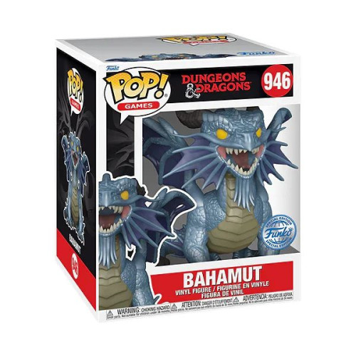 Action Figures Funko Pop Dungeons & Dragons Bahamut 946-Dungeons E Dragons-