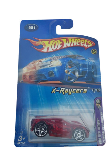 Action Figures Hot Wheels Mainline Ferrari 360 Modena X Raycers-Ferrari-