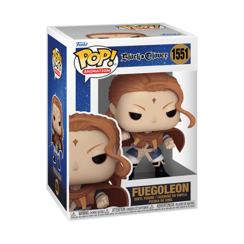 Action Figures Funko Pop Black Clover Fuegoleon 1551-Black Clover-