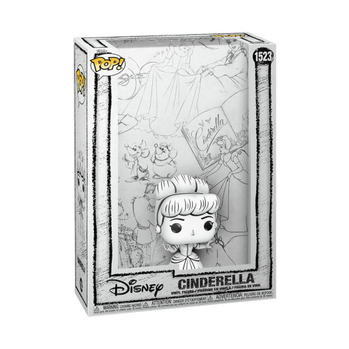 Action Figures Funko Pop Covers Art Disney Cinderella 1523-Disney Cinderela-