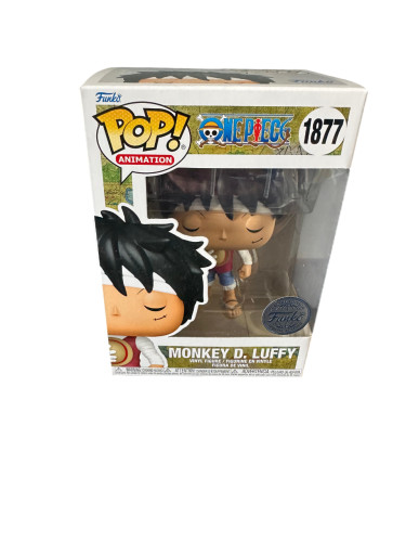 Action Figures Funko Pop One Piece Luffy Em Silêncio 1877-One Piece-