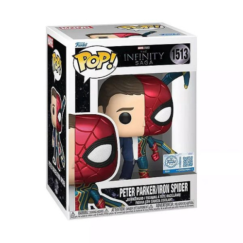 Action Figures Funko Pop Marvel Splits Homem Aranha Peter 1513-Homem Aranha-