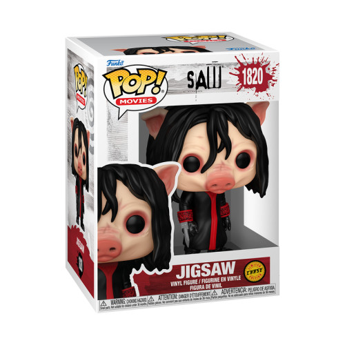 Action Figures Funko Pop Jogos Mortais Jigsaw Killer 1820 Chase-Jogos Mortais-