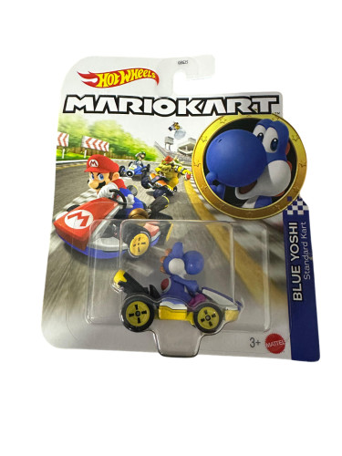 Hot Wheels Premium Mario Bros Blue Yoshi- -