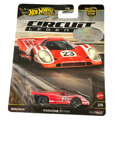 Hot Wheels Premium Legends Porsche 917 Kh Cchk Limitda 2.200- -