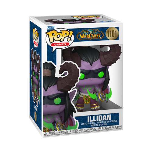 Funko Pop World WarCraft Illidan 1101   # - Produto Original