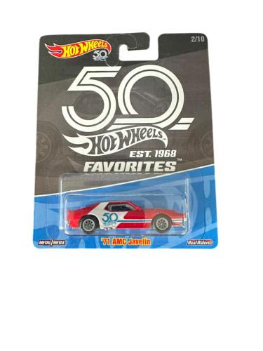 Hot Wheels Est . 1968 Favorirites 50 71 Amc Javelin   # - Produto Original