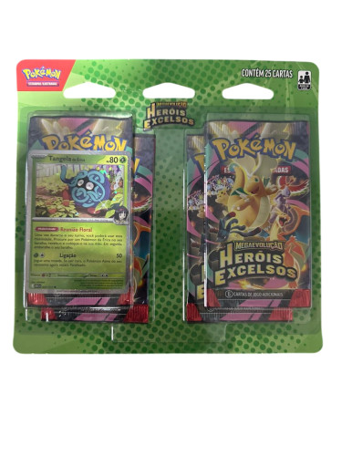 Blister Quadruplo Pokemon Tangela da Erica Herois Excelsos   # - Produto Original