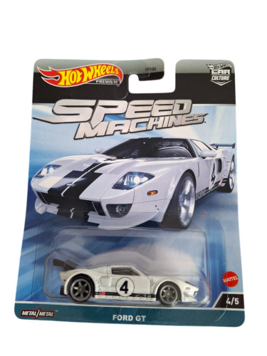 Hot Wheels Premium Speed Machines Ford Gt- -