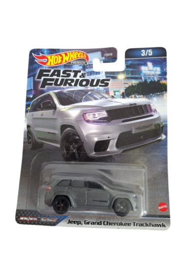 Hot Wheels Premium Jeep Grand Cherokee Trackhawk- -