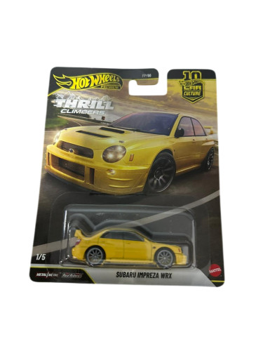 Hot Wheels Premium Thrill Climbers Subaru Impreza Wrx   # - Produto Original