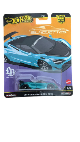 Hot Wheels Premium Lb Works Mclaren 720s Azul Car Culture   # - Produto Original