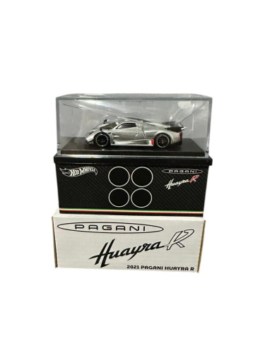 Hot Wheels Rlc Exclusive 2021 Pagani Huayra R Prata   # - Produto Original