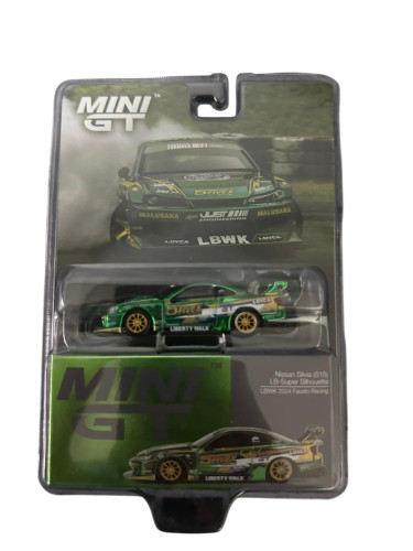 Mini Gt Nissan Silhouette S15 Silvia Lbwk 2024 Fausto Racing   # - Produto Original