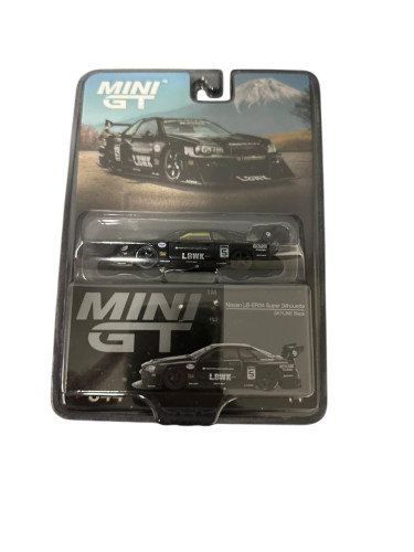 Mini Gt Nissan Lb Er34 Super Silhouette Skyline Black 844   # - Produto Original