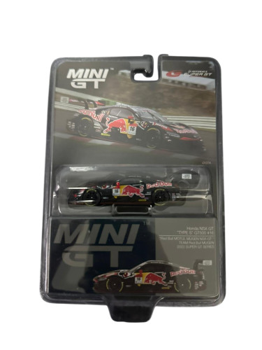 Mini Gt Honda Nsx Gt Type S Gt500 16 TeamRed Bull Mugen   # - Produto Original