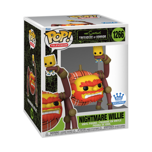 Funko Pop The Simpsons Super Nightmare Willie 1266   # - Produto Original