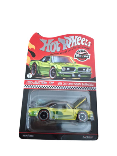 Hot Wheels Rlc 1968 Custom Plymouth Barracuda Verde- -
