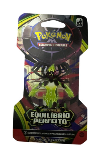 Blister Unitario Pokemon Equilibrio Perfeito Estampas 6 Card   # - Produto Original