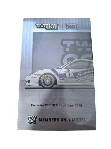 Tarmac Works Ixo Porsche 911 GT3 Cup Type 996 Presentation- -