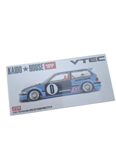 Mini Gt Kaido House Honda Civic Ef Kaido Roulette V1 Chase- -