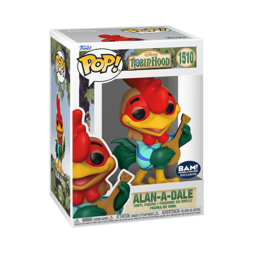 Funko Pop Disney Robin Hood Alan-a-Dale 1510- -
