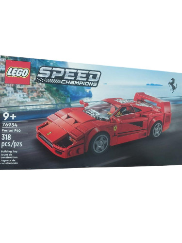 Lego Speed Champions Supercarro Ferrari F40 318pcs 76934   # - Produto Original