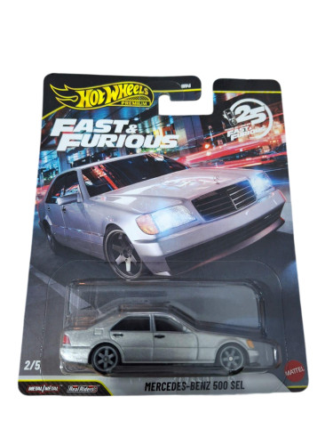 Hot Wheels Premium Mercedes Bens 500 Sl Fast And Furious- -