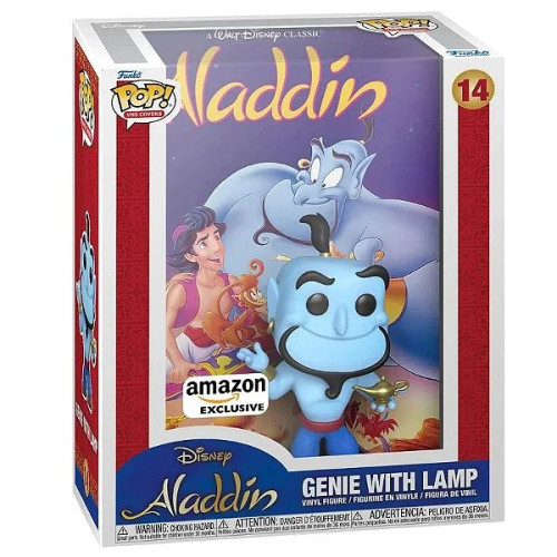 Funko Pop Vhs Cover Disney Aladdin Genie With Lamp 14- -