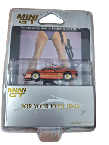 Mini Gt Lotus Esprit Copper Fire For Your Eyes Only 007- -
